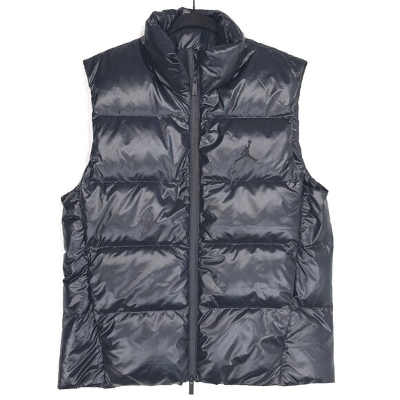 AIR JORDAN Down Repel Therma-FIT Black Vest Men’s Size Small FV7273-010 NEW - Picture 10 of 10